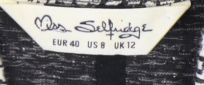 Womens UK Size 12 Miss Selfridge Multicoloured Basic Jacket