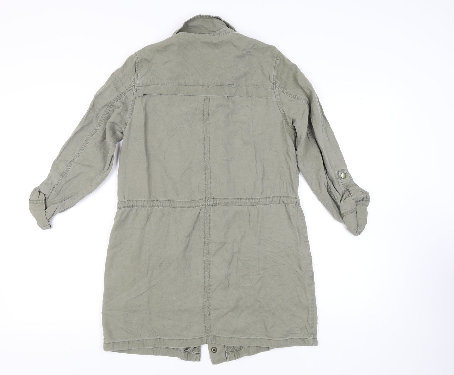 Womens UK Size 8 Marks and Spencer Green Basic Jacket