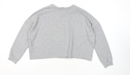 Unisex Adults UK Size M Disney Grey Pullover Sweatshirt