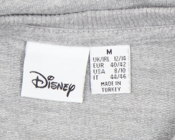 Unisex Adults UK Size M Disney Grey Pullover Sweatshirt