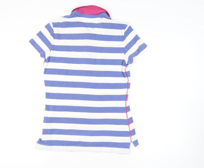 Womens UK Size M Tommy Hilfiger Blue  Polo