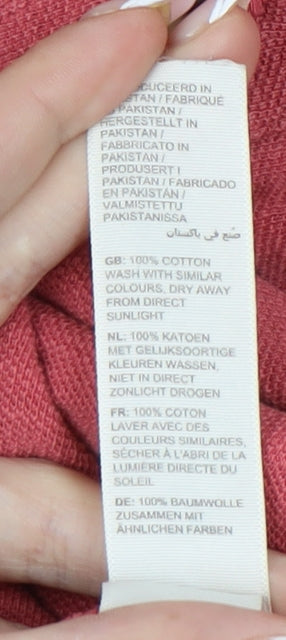 Fat Face Men's Red Polo, M, Collared Short Sleeve