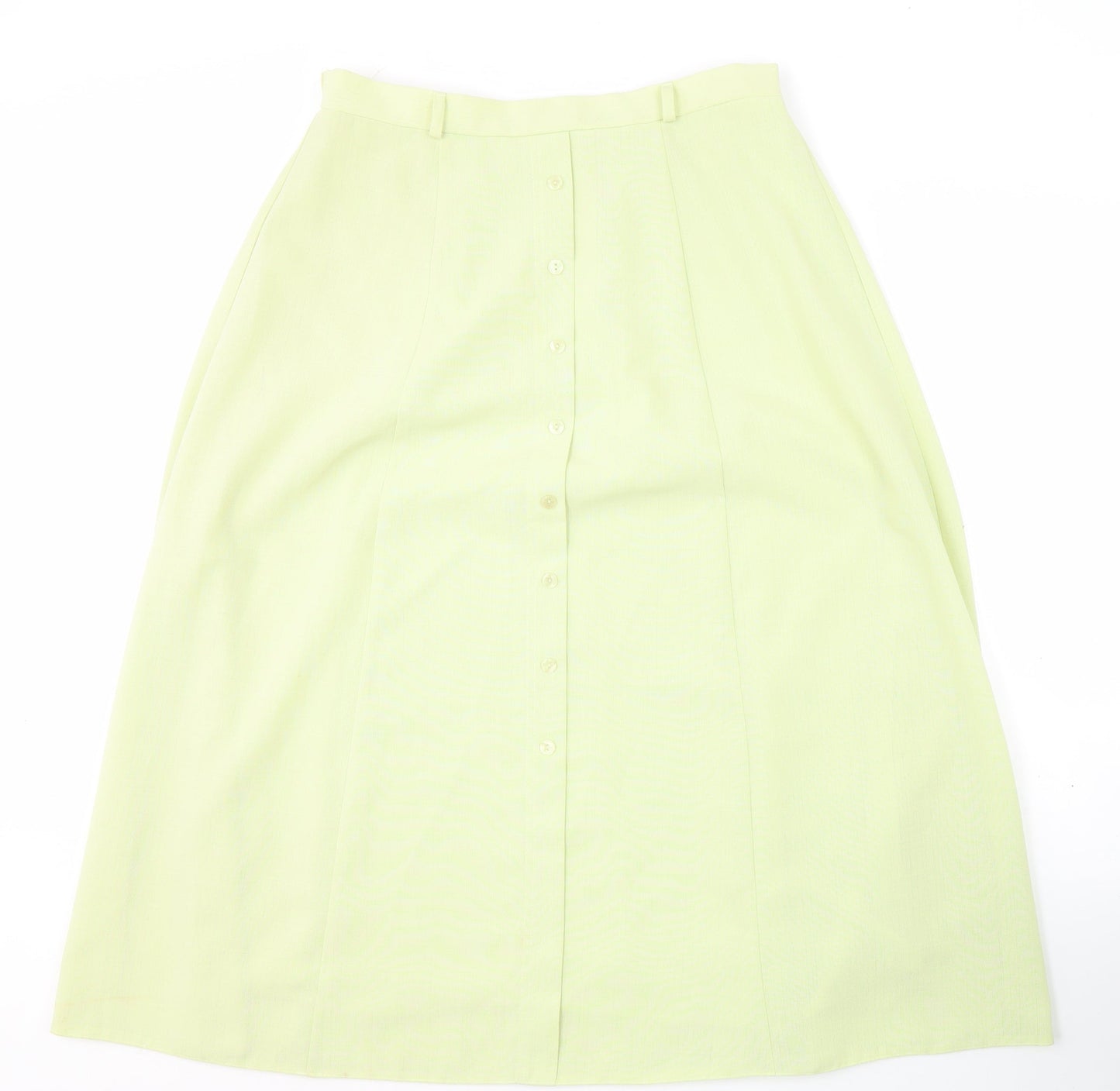Isabelle Women's Green Size 12 Polyester Skirt