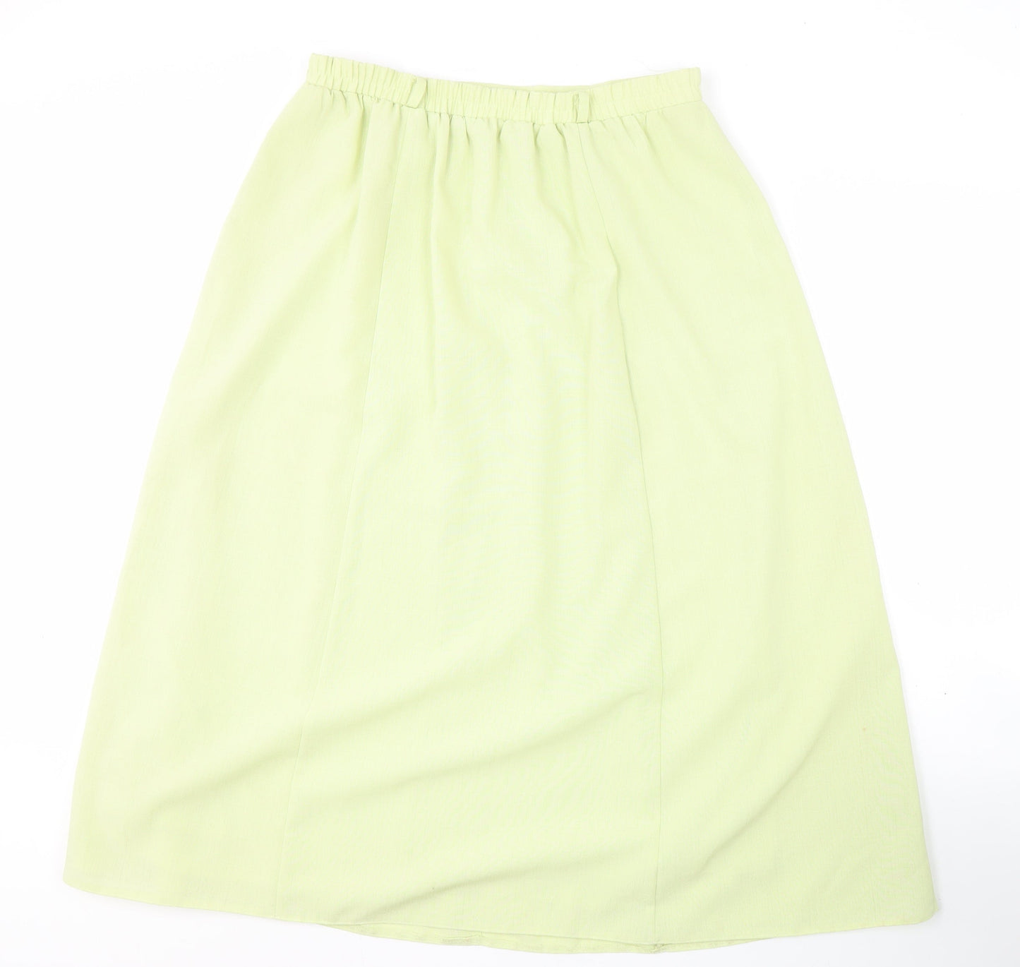Isabelle Women's Green Size 12 Polyester Skirt
