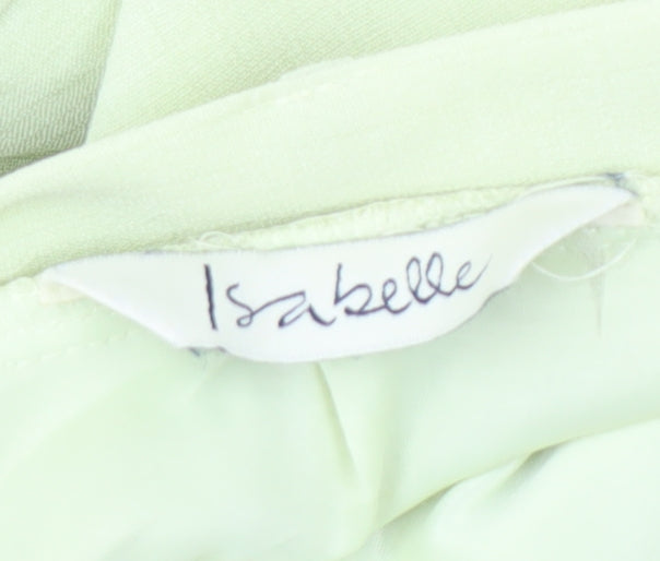 Isabelle Women's Green Size 12 Polyester Skirt