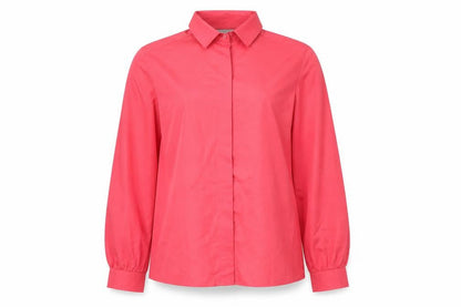 Womens UK Size 14 Principles Red Basic Blouse