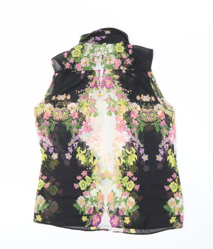 Red Herring Women's Multicoloured Floral Blouse Size 10