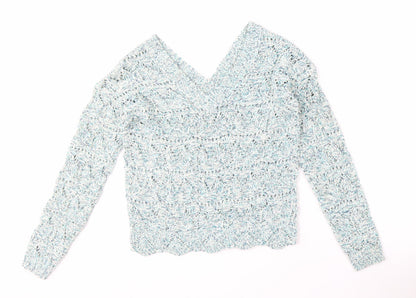 Next Women's Multicoloured V-Neck Jumper XS