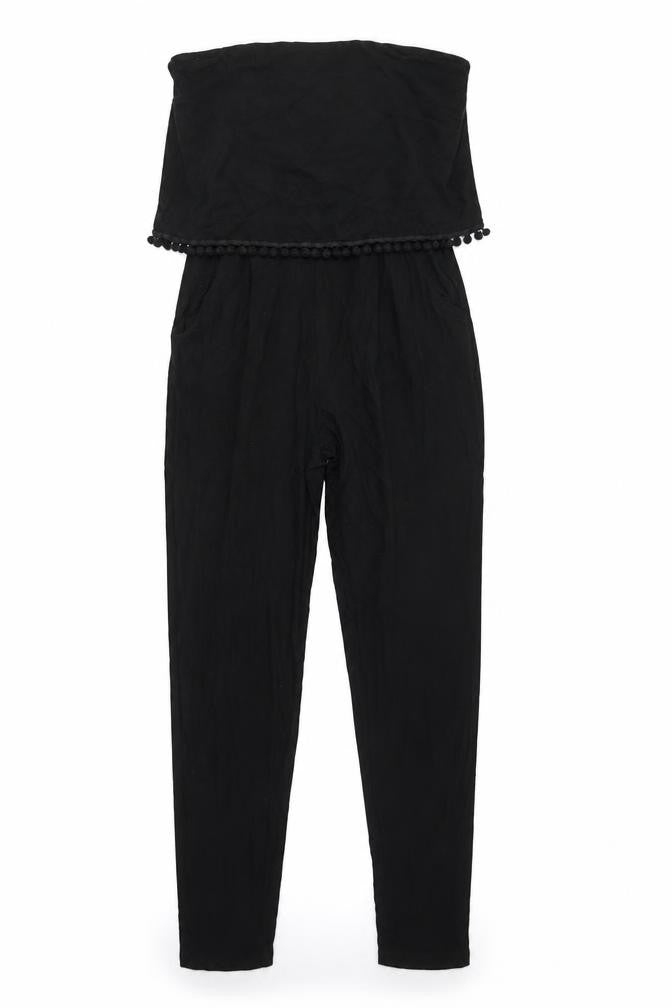 Womens UK Size 8 NEXT One-Piece Black Jumpsuit