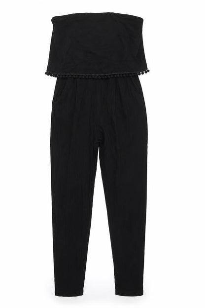 Womens UK Size 8 NEXT One-Piece Black Jumpsuit