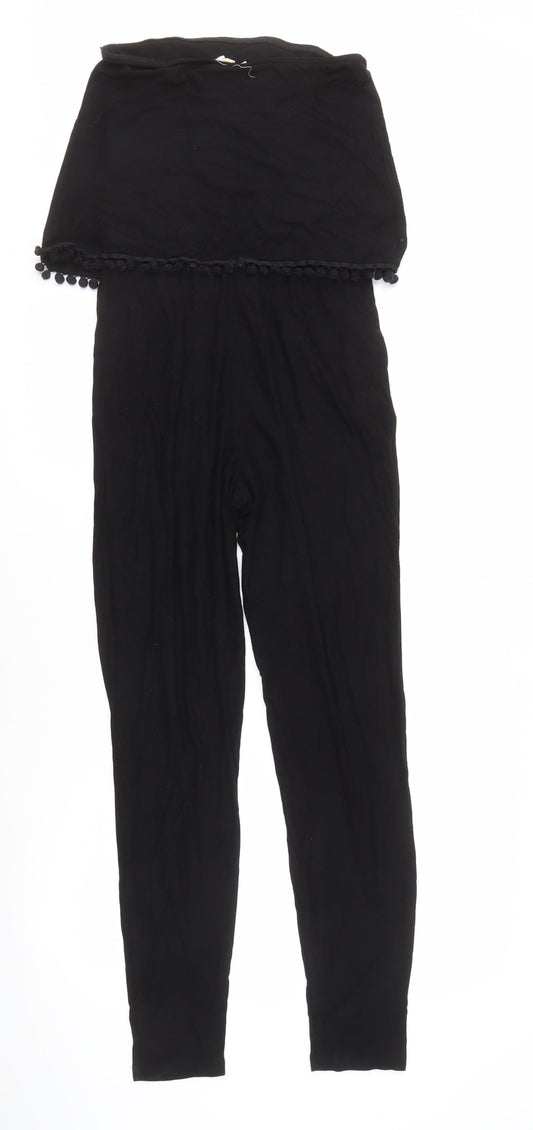 Next Women’s Black Off-Shoulder Jumpsuit UK 8