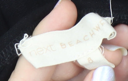 Next Women’s Black Off-Shoulder Jumpsuit UK 8