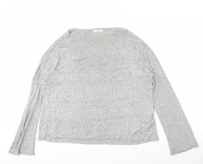 Womens UK Size S Zara Grey Pullover Jumper