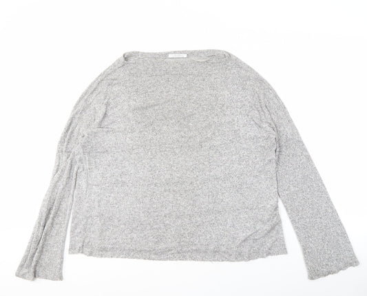 Womens UK Size S Zara Grey Pullover Jumper