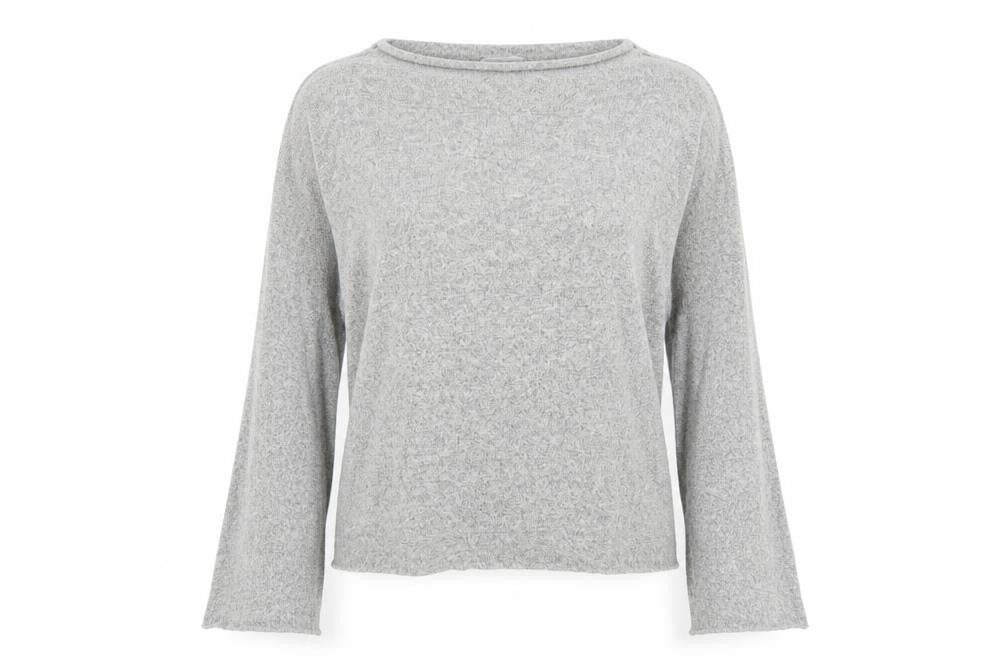 Womens UK Size S Zara Grey Pullover Jumper