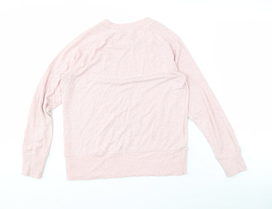 Womens UK Size 10 NEXT Pink Pullover Jumper