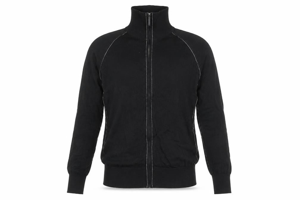 Mens UK Size M Zara Man Black Full Zip Jumper