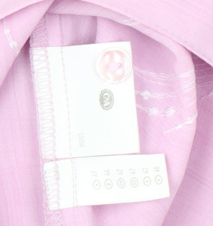 Womens UK Size 14 Your 6th Sense Pink Basic Blouse