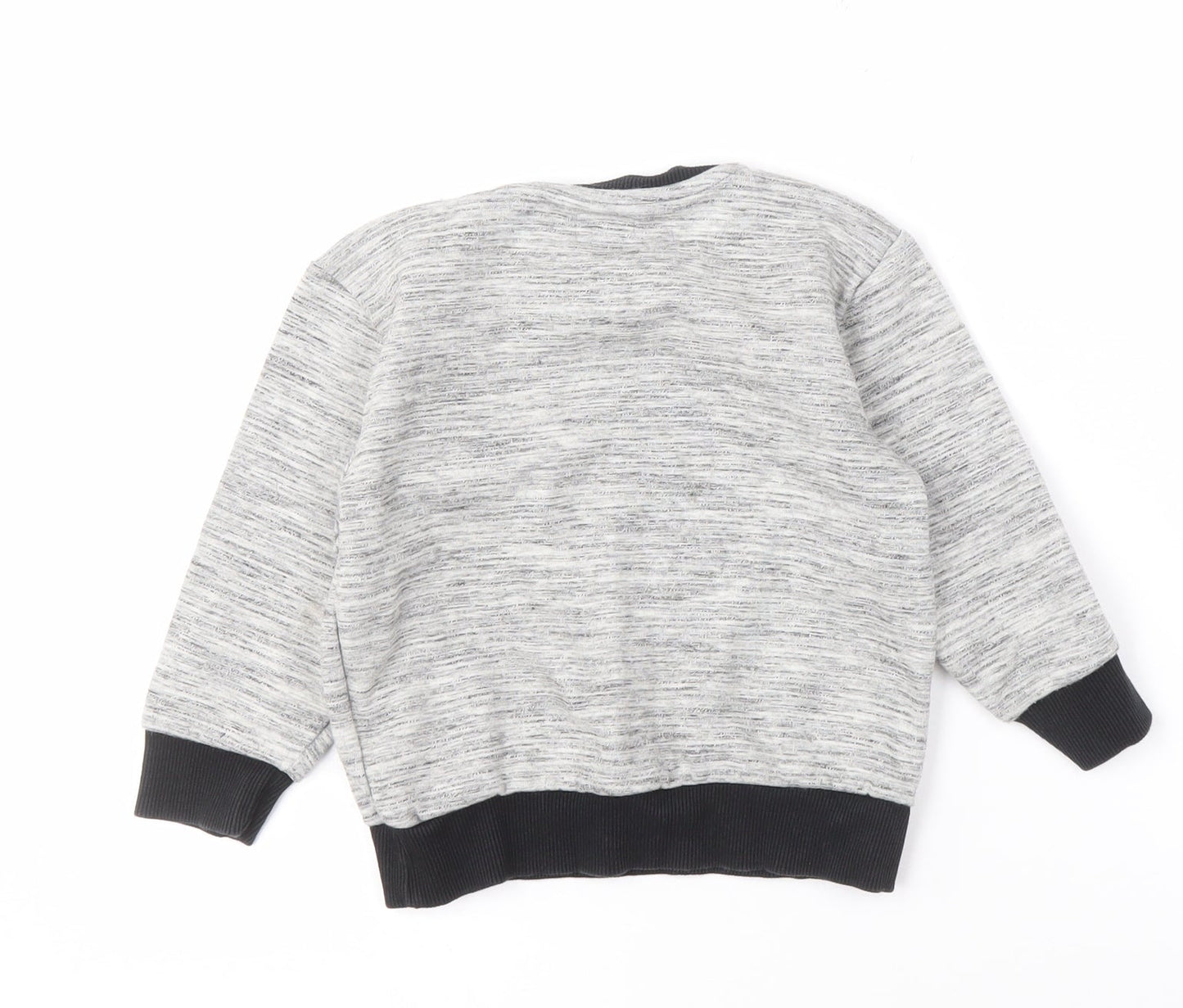 Next Boys Grey Pullover Sweatshirt, 2-3 Years, Crew Neck
