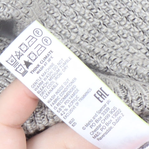 Marks and Spencer Men’s Grey Pullover Jumper L