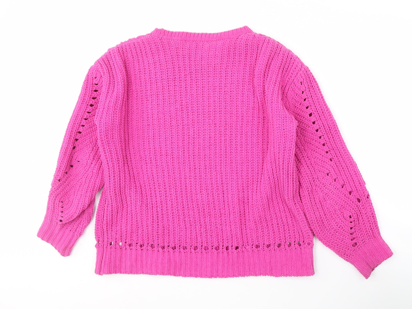 Womens UK Size S NEXT Pink Pullover Jumper