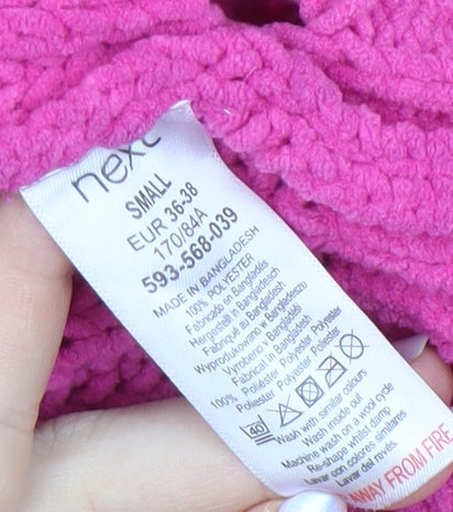 Womens UK Size S NEXT Pink Pullover Jumper