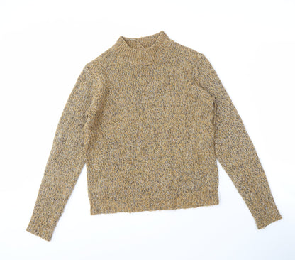 Womens UK Size M VERO MODA Brown Pullover Jumper