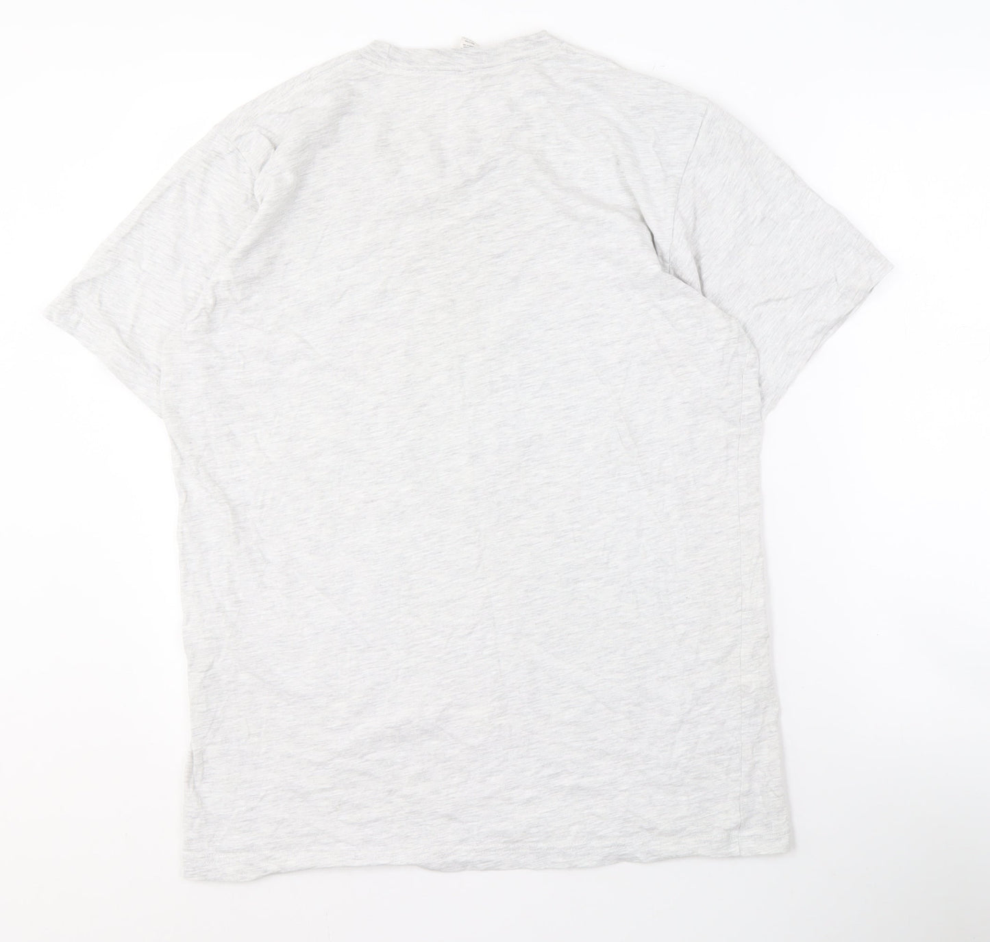 Mens UK Size L American Apparel White  T-Shirt