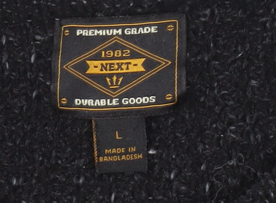 Next Men's Black L Pullover Knit Jumper