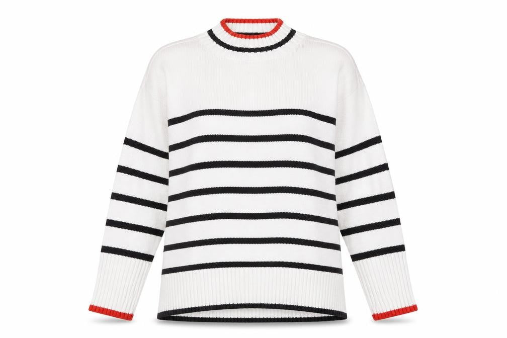 Womens UK Size 14 M&Co White Pullover Jumper