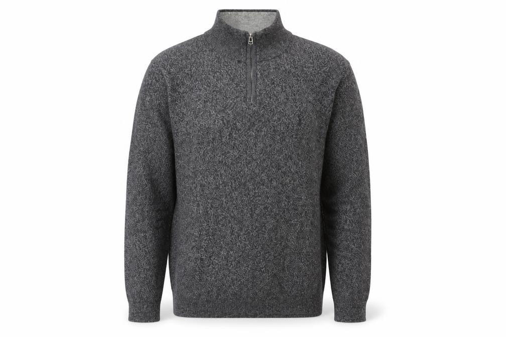 Mens UK Size M NEXT Grey Full Zip Jumper