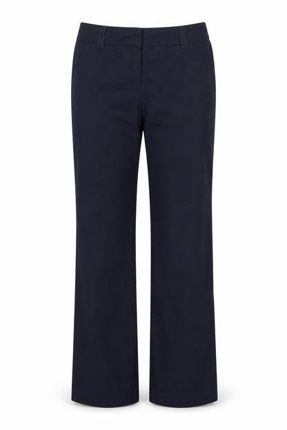Womens UK Size 14 Marks and Spencer Regular Fit Workwear Blue Trousers