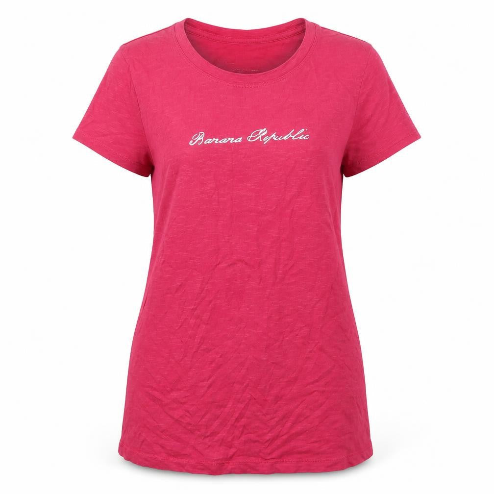 Womens UK Size M Banana Republic Pink  T-Shirt