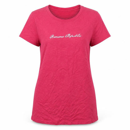 Womens UK Size M Banana Republic Pink  T-Shirt