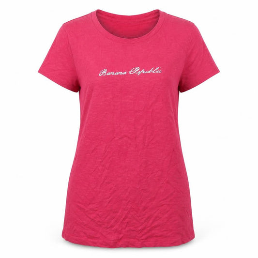 Womens UK Size M Banana Republic Pink  T-Shirt