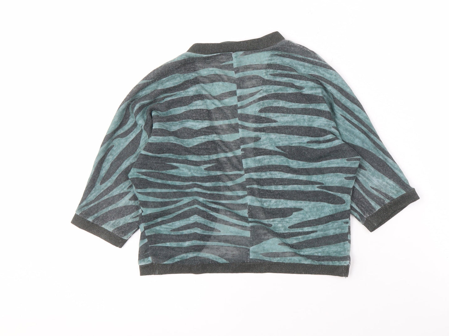 Geisha Women's Multicoloured Animal Print Shrug Size 10