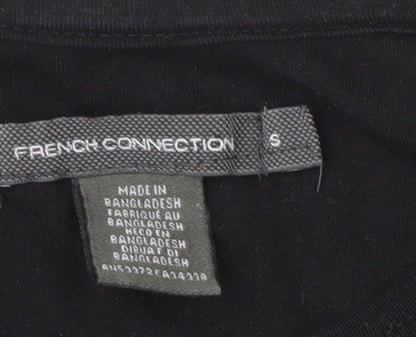 Mens UK Size S French Connection Black  T-Shirt