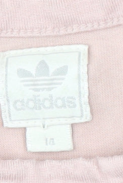 Womens UK Size 12 adidas Pink Basic T-Shirt