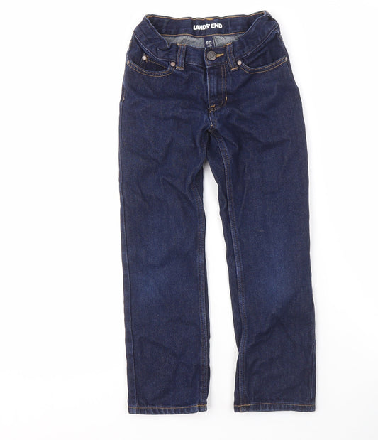Lands' End Boys Blue Straight Jeans - Size 10