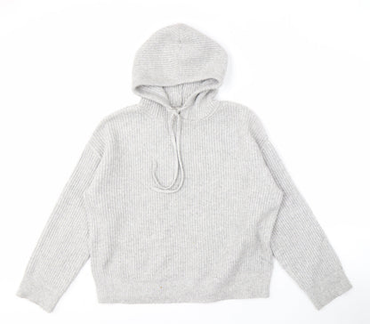 Womens UK Size M Marks and Spencer Grey Pullover Jumper