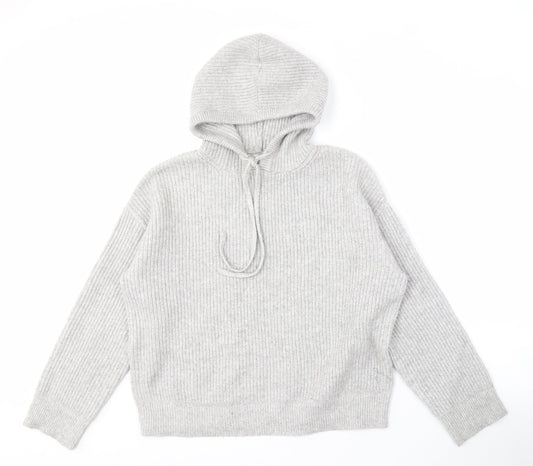 Womens UK Size M Marks and Spencer Grey Pullover Jumper