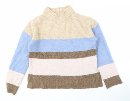 Womens UK Size S NEXT Multicoloured Pullover Jumper