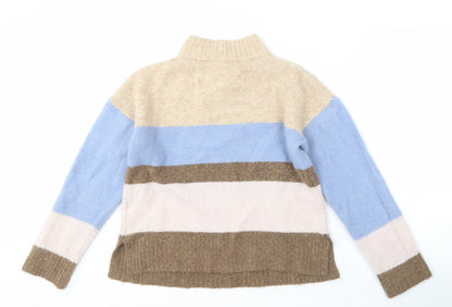 Womens UK Size S NEXT Multicoloured Pullover Jumper