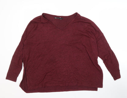 Womens UK Size S Only Red Pullover Jumper