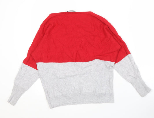 Womens UK Size S Mint Velvet Red Pullover Jumper