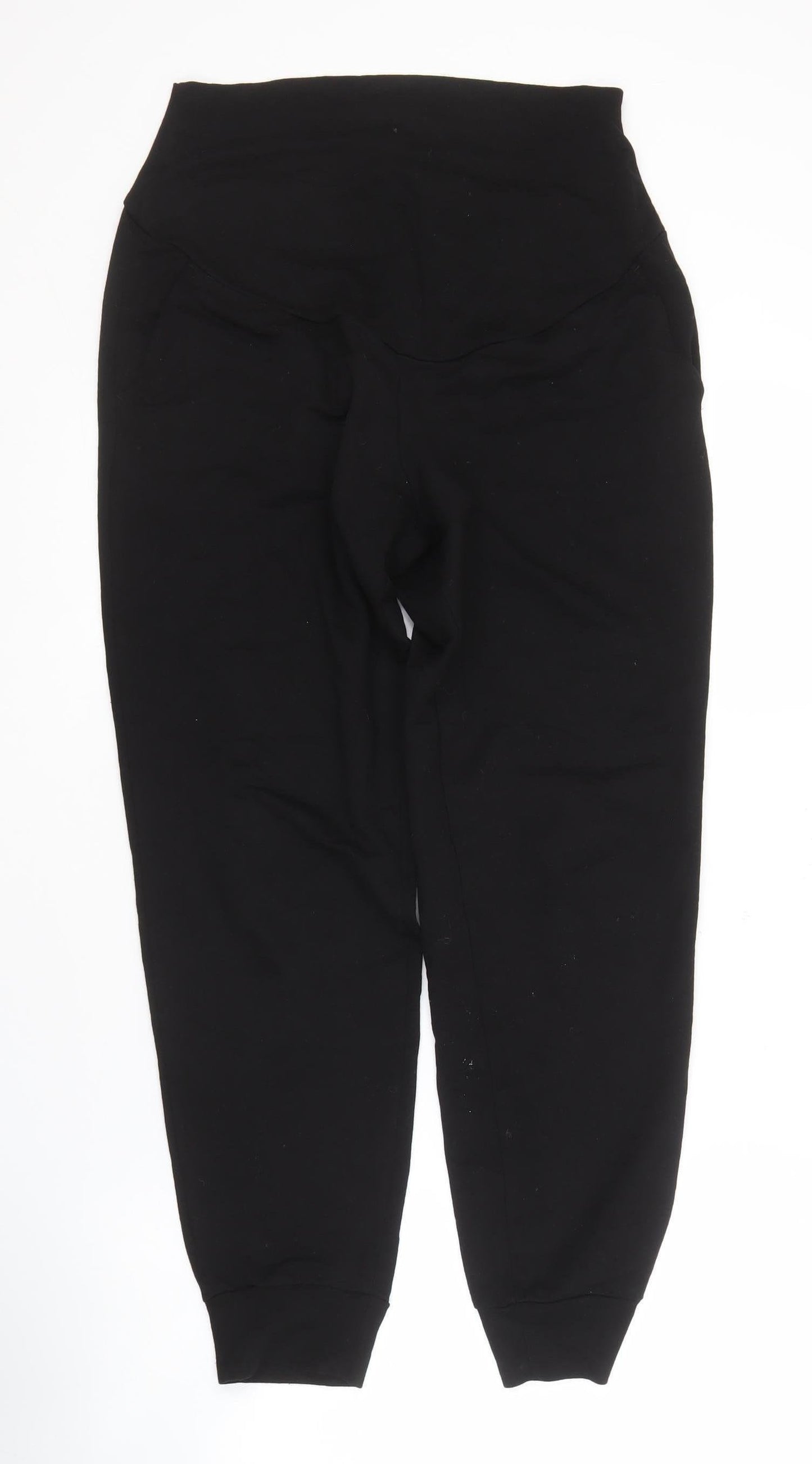 Womens UK Size M H&M Regular Fit Jogger Black Trousers