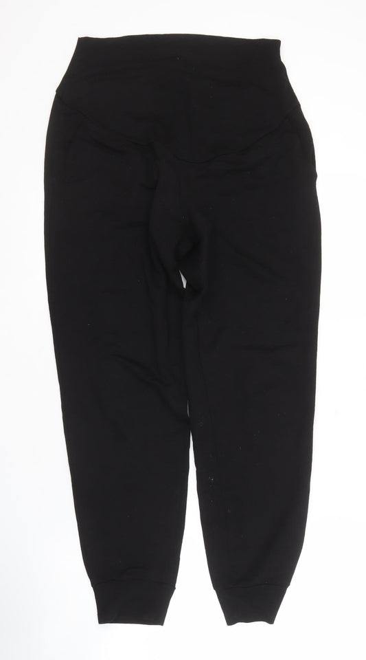 Womens UK Size M H&M Regular Fit Jogger Black Trousers