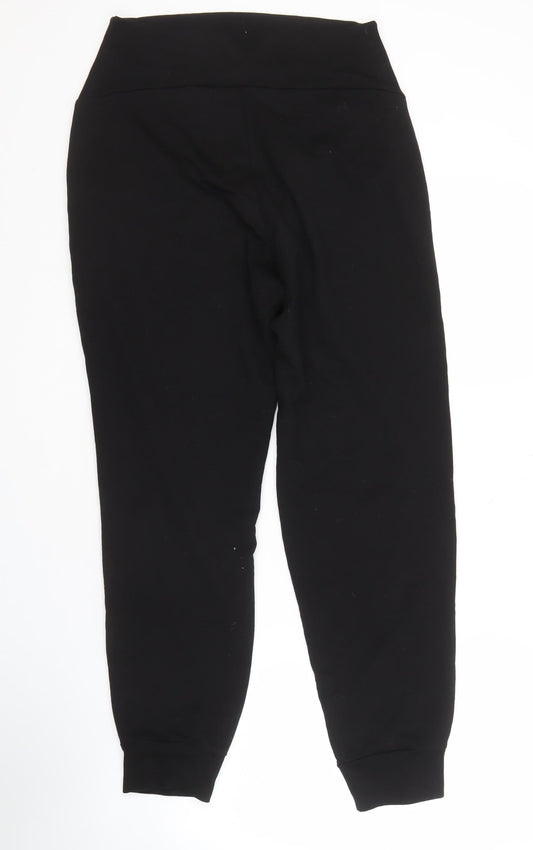 Womens UK Size M H&M Regular Fit Jogger Black Trousers