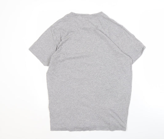 Levi's Grey Medium Men's T-Shirt with Logo
