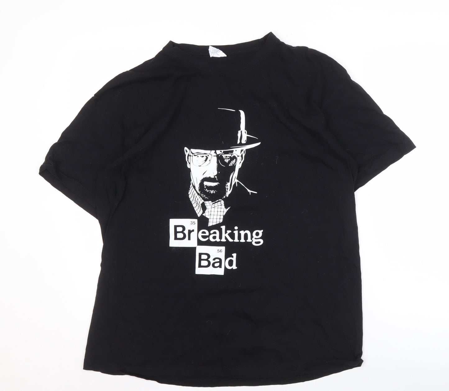 JHK Men's Black Breaking Bad XL Graphic T-Shirt